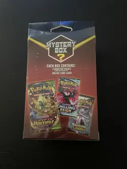 Pokemon Mystery Box 3 Booster Packs + Online Code Card 2022 MJ Holdings - Image 2
