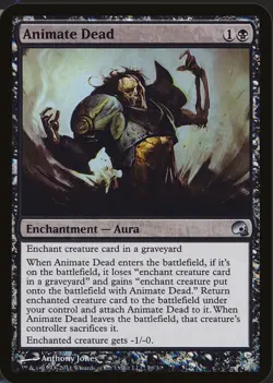 Animate Dead Holo Foil Graveborn Premium Deck - MTG Magic the Gathering - NM - Image 1