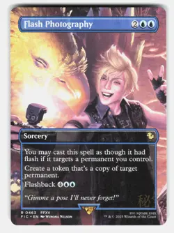 FLASH PHOTOGRAPHY (BORDERLESS) - Magic: The Gathering - NELSON NM/M - Image 1