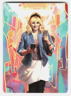 GWEN STACY ART CARD (13/54) - Magic: The Gathering - LP - Image 1