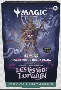 Magic Mazzo Comandante -Blight Curse- Lorwyn Italiano Comandante ITA Jund - Image 1