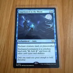 Imprisoned In The Moon - N/M - March Of The Marchine Magic The Gathering MTG - Image 1