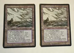 MTG Thawing Glaciers Alliances Rare Land Lightly Played LP - Image 1