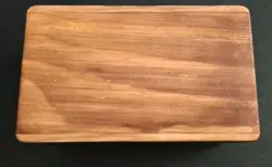 Ultra Pro Wooden 100 Card Deck Box Very Rare Hokusai Red Fuji Edition - Image 5
