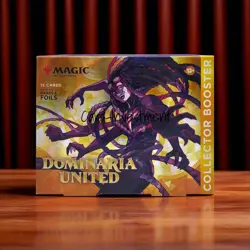 MTG Magic the Gathering Dominaria United Collector Booster Omega Box - Image 1