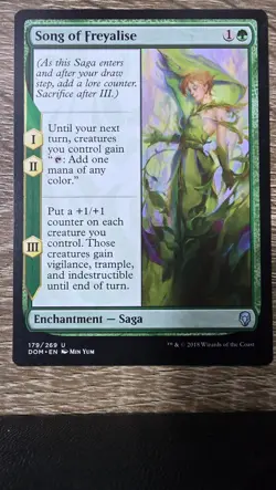 Song of Freyalise Dominaria 179 NM - Image 1