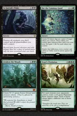 Witherbloom, the Balancer Commander Deck MTG Magic Golgari Affinity Tokens Alt - Image 5