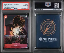 Sanji Chinese Treasure Rare PSA 10 - One Piece OP01-013 Two Legends OP08 2024 - Image 3