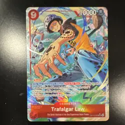 One Piece TCG Trafalgar Law OP14 Alt Art SR Parallel Mint condition - Image 1