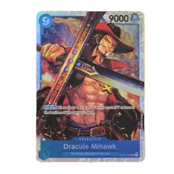 One Piece Card Game Romance Dawn Dracule Mihawk OP01-070 SR English NM - Image 1