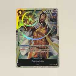 Borsalino OP02-114 Super Rare Foil Paramount War One Piece Mint NM - Image 1