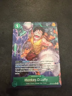 Monkey.D.Luffy Alt Art (OP16-034) | OP16 - The Time of Battle | ENGLISH - Image 1