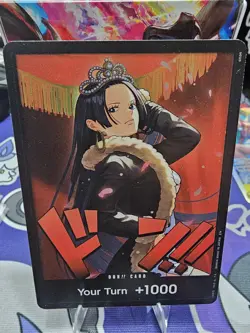 Boa Hancock EB03 One Piece Don!! Card +1000 Power Standard Card English Foil - Image 1