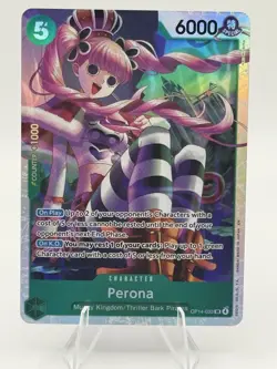 Perona - OP14-033 The Azure Sea's Seven Foil One Piece NM English - Image 1