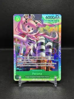 2026 ONE PIECE OP14-EB04-THE AZURE SEA'S SEVEN #033 PERONA NEAR MINT - Image 1