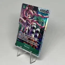 One Piece The Azure Sea's Seven Perona OP14-033 SR Foil - Image 3