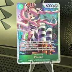 One Piece TCG - The Azure Sea's Seven - Perona OP14-033 SR - NM Foil - Image 1