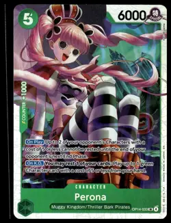 The Azure Sea's Seven #OP14-033 Perona - Image 1