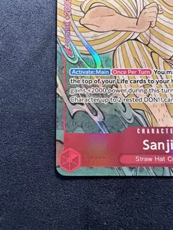 One Piece - Sanji OP01-013 (English 1st Anniversary Edition) #013 - Image 4
