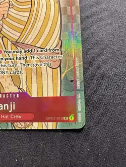 One Piece - Sanji OP01-013 (English 1st Anniversary Edition) #013 - Image 5