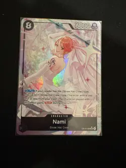 Nami (OP15-086) (Alternate Art) Adventure on Kami's Island LIGHTLY PLAYED *TOP* - Image 1