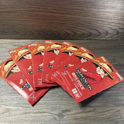 (7) One Piece OP-13 Carrying On His Will Sleeved Booster Pack LOT SHIPS FAST - Image 1