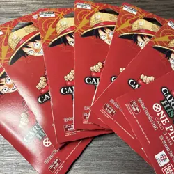 (7) One Piece OP-13 Carrying On His Will Sleeved Booster Pack LOT SHIPS FAST - Image 3