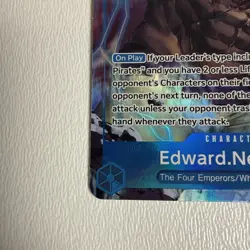 One Piece TCG Edward Newgate OP08-043 Alt Art - Image 4