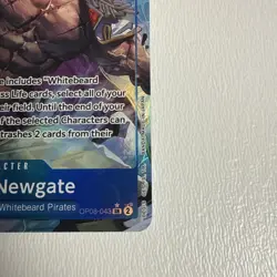 One Piece TCG Edward Newgate OP08-043 Alt Art - Image 5