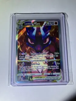 Lucario VSTAR SWSH291 Promo Pokemon TCG Crown Zenith - Image 1