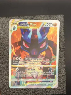 Pokemon TCG Crown Zenith Lucario VSTAR Swsh291 Sword & Shield Full Art Promo - Image 3