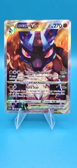 Pokemon TCG Lucario VSTAR SWSH291 Sealed Black Star Promo Crown Zenith NM - Image 1