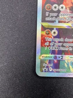 Pokemon TCG Lucario VSTAR SWSH291 Crown Zenith Black Star Promo - Image 2
