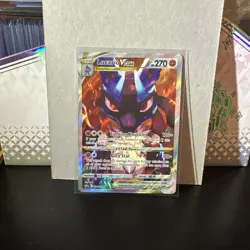 Pokemon TCG Lucario VSTAR SWSH291 Crown Zenith Black Star Promo Card - Image 1