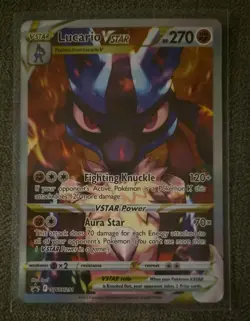 Pokemon TCG Lucario VSTAR SWSH291 Crown Zenith Promo Near mint - Image 1