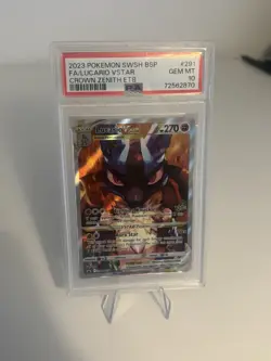 Pokemon TCG Crown Zenith Promo Lucario VSTAR SWSH291 PSA 10 Gem Mint - Image 1