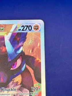 Pokemon TCG Lucario VSTAR SWSH291 Crown Zenith Black Star Promo Card - Image 5