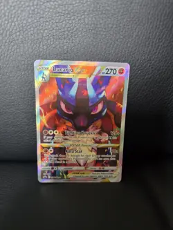 Pokemon TCG Lucario VSTAR SWSH291 Crown Zenith Black Star Promo Card - Image 3