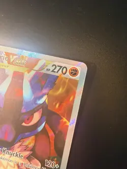 Pokemon TCG Lucario Vstar SWSH291 Crown Zenith ETB Holo Promo Card - Image 2