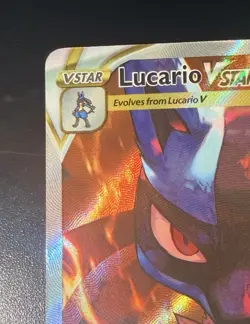 Pokemon TCG Lucario Vstar SWSH291 Crown Zenith ETB Holo Promo Card - Image 3