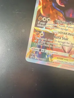 Pokemon TCG Lucario Vstar SWSH291 Crown Zenith ETB Holo Promo Card - Image 4