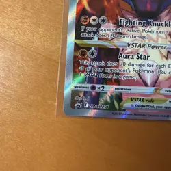 Pokemon TCG Lucario VSTAR SWSH291 Crown Zenith Black Star Promo - Image 2