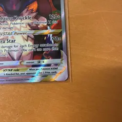 Pokemon TCG Lucario VSTAR SWSH291 Crown Zenith Black Star Promo - Image 3
