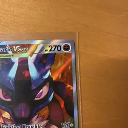Pokemon TCG Lucario VSTAR SWSH291 Crown Zenith Black Star Promo - Image 4