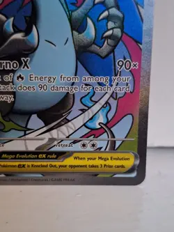 Pokemon TCG Mega Charizard X EX Black Star Promo 23 Mint Condition - Image 3