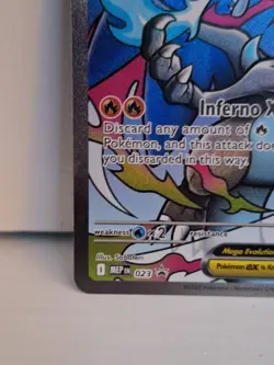 Pokemon TCG Mega Charizard X EX Black Star Promo 23 Mint Condition - Image 4