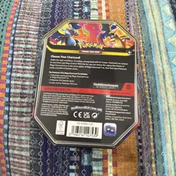 Mega Charizard Y EX Tin Sealed Pokemon TCG Collectible Tin Pokemon - Image 2