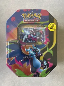 Pokemon TCG: Mega Charizard X EX Tin - Brand New Sealed - Image 1