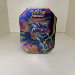 Pokemon TCG Mega Charizard ex Tin X Brand New & Sealed - Image 1
