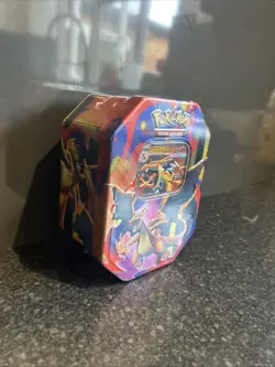 Mega Charizard Ex Tin - Mega Charizard Y EX Promo - Pokemon TCG Sealed - Image 2